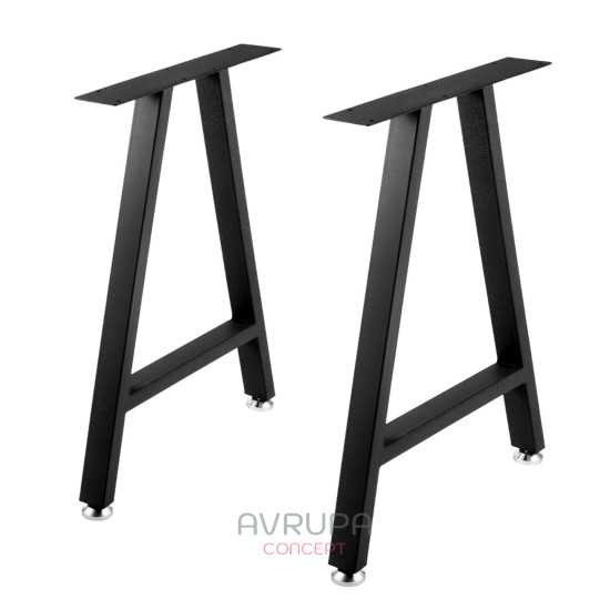 A Shaped Metal Table Legs