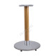 Wood Veneered Metal Leg Model