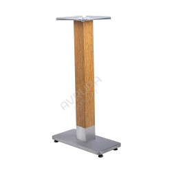 Wood Coated Metal Table Legs