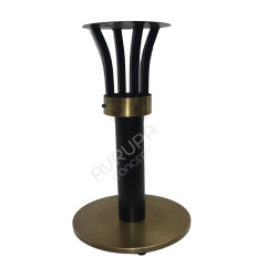 Oven Painted Torch Table Leg