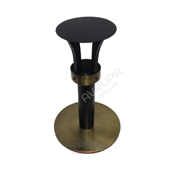 Oven Painted Torch Table Leg