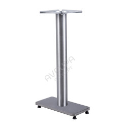Chrome Painted Metal Table Legs