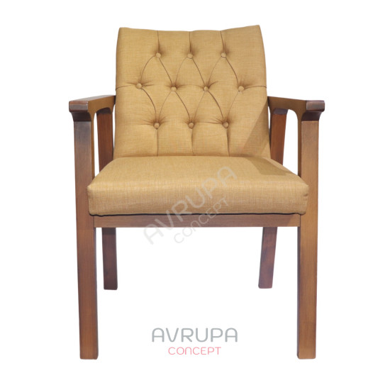 Quilted Wooden Chair Model