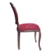 Classic Claret Red Chair, European Concept Classic Claret Red Chair
