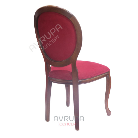 Classic Claret Red Chair