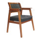 Lady Cafe Restaurant Wooden Chair
