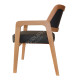 Lady Cafe Restaurant Wooden Chair