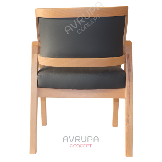 Lady Cafe Restaurant Wooden Chair