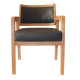 Lady Cafe Restaurant Wooden Chair