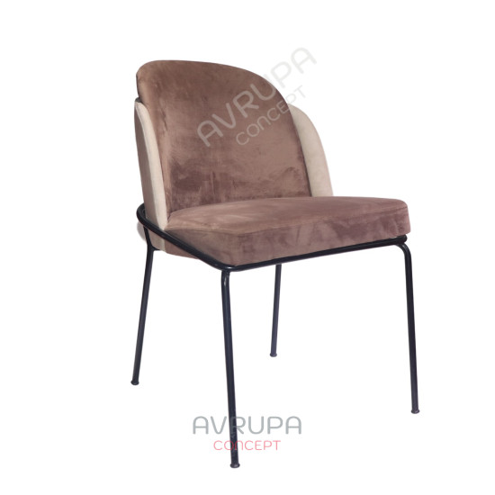 Sandy Metal Leg Chair