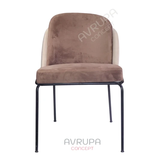 Sandy Metal Ayaklı Sandalye, Avrupa Concept Sandy Metal Ayaklı Sandalye