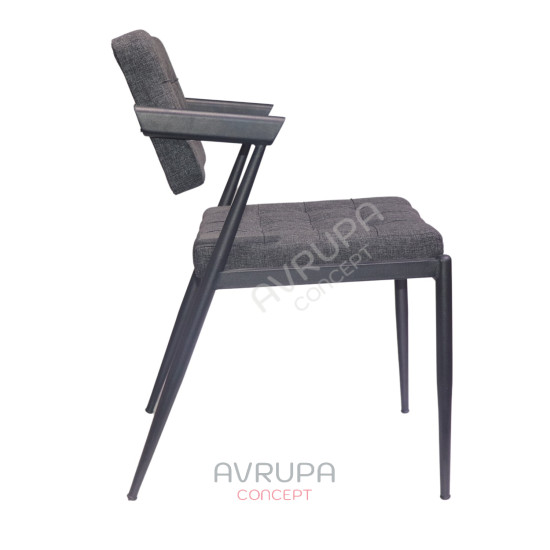 Vesta Metal Leg Chair
