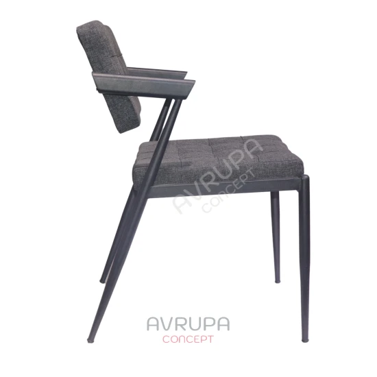 Vesta Metal Leg Chair, Avrupa Concept Vesta Metal Leg Chair