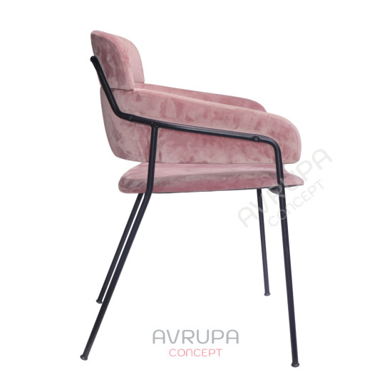 Tuana Metal Leg Chair