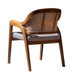 Ahşap Sandalye Hazeranlı