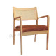 Wooden Armchair with Sun Hazer