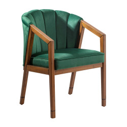 Armrest Wooden Bergere Chair