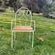 Milano Wrought Iron Outdoor Chair