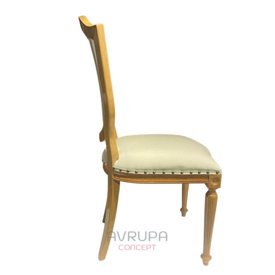 Medalyon Dining Table Chair, Avrupa Concept Medallion Dining Table Chair