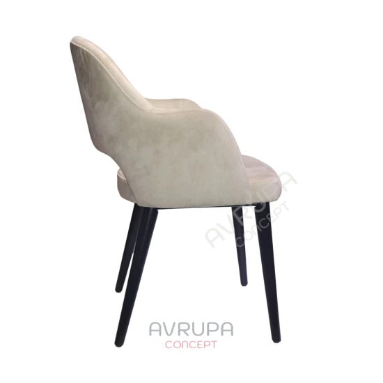 Sun Lounge Chair with Armrest, Avrupa Concept Sun Living Room Chair with Armrest