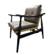 Wooden Armrest Bergere, Avrupa Concept Wooden Armrest Bergere