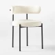 Teddy Luxe Metal Chair, Avrupa Concept Teddy Luxe Metal Chair